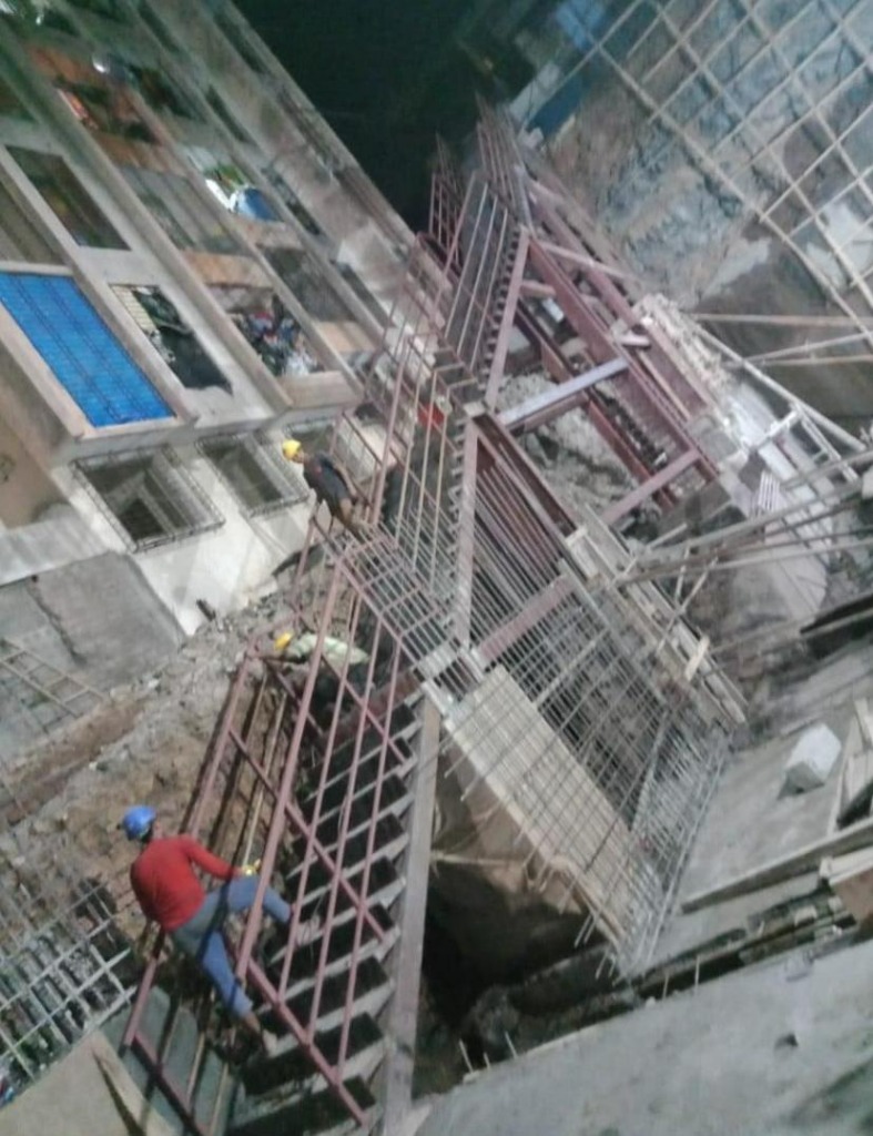 Metal Staircase Structure